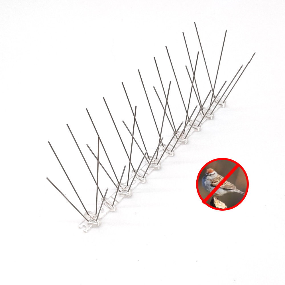 JSR-PC2530 single stainless steel unpackaged plastic plate bird Thorn Orchard bird repellent eaves bird Thorn