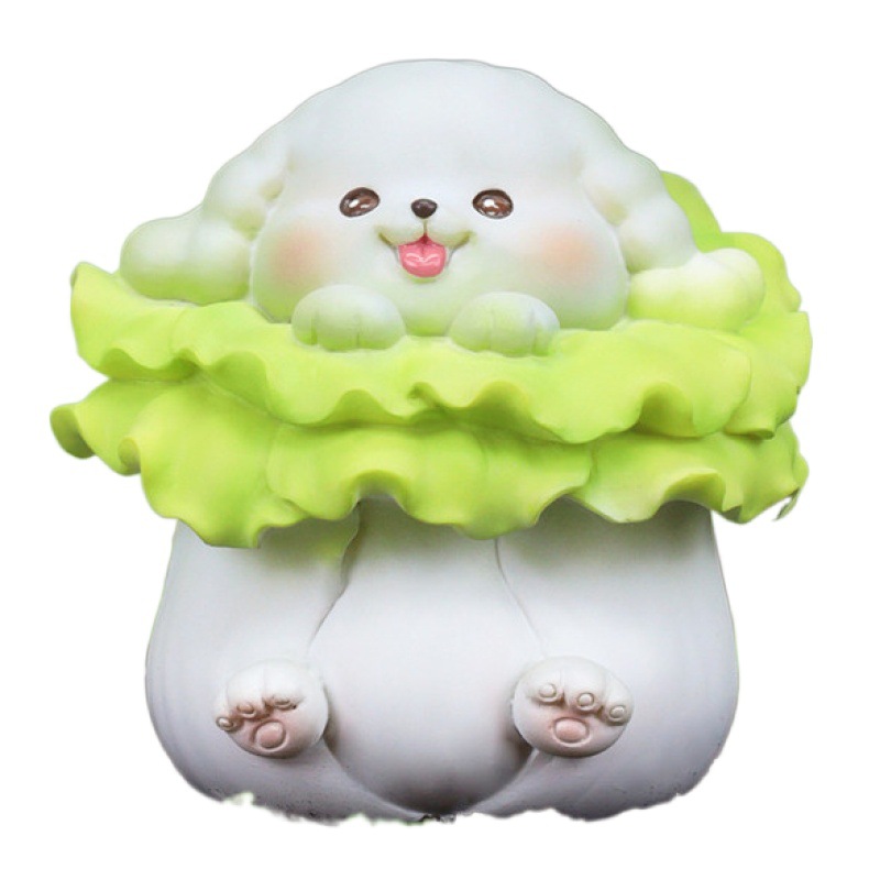 Dish dog's world small hand-made blind box Internet celebrity 2021 new dish dog desktop cute decoration creative birthday gift
