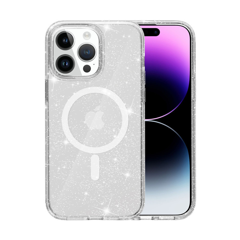 iPhone15promax Terminator magsafa magnetic suction phone case for Apple 16 anti-fall and anti-collision 13/14