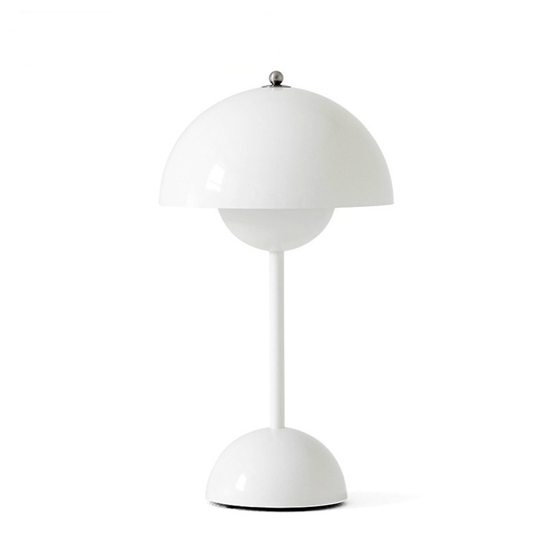 Internet celebrity ins mushroom flower bud table lamp Nordic simple creative desk led night light bedroom bedside night light