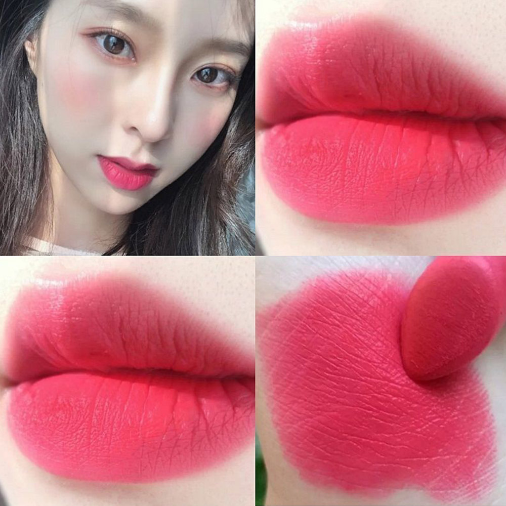 McCartyron dragon fruit color lipstick women's group rose red purple berry peach pink light milk tea color bean paste color lipstick