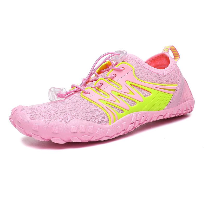 W-22 Men's and Women's Outdoor Beach Wading Shoes Swimming Shoes Spring and Summer Mesh Large Size Indoor Fitness Shoes Lightweight