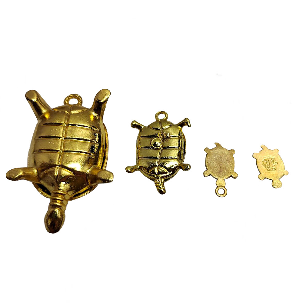 Small Tortoise Keychain Pendant Alloy Pendant Asakusa Guanyin Money Turtle