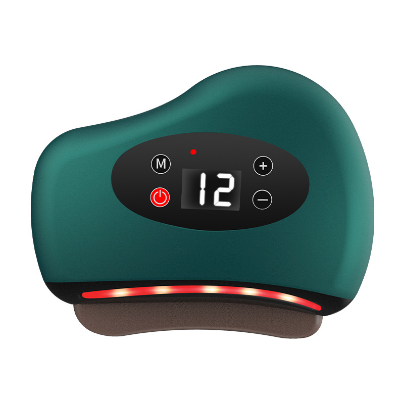 Electric stone needle scraping plate Meridian brush new smart face promoting blood circulation and removing blood stasis household mini electric scraping instrument