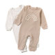 Cross-border Class A baby conjoined Harbin clothes spring and autumn baby conjoined clothes newborn bag fart clothes climbing clothes infant clothing