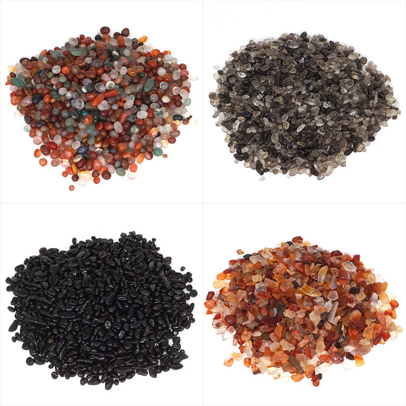 Natural Crystal Gravel Degaussing Crystal Amethyst Gravel Powder Crystal Lapis Lazuli Aromatherapy Polished Crystal Stone Spot