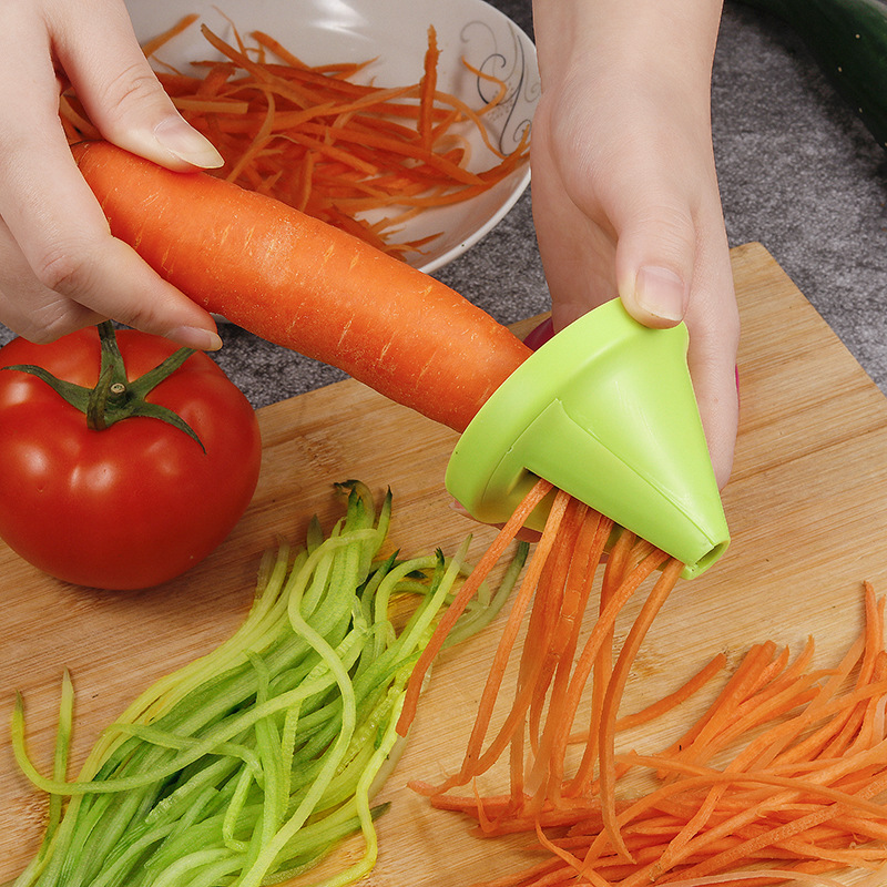 Cross-border spiral wire cutter rotary wire cutter kitchen multifunctional cutting grater factory direct supply