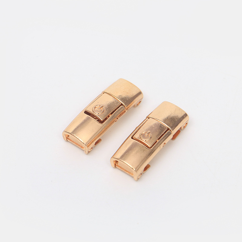 New adult children elastic elastic flat strap tie-free one-click press buckle lazy shoe strap buckle