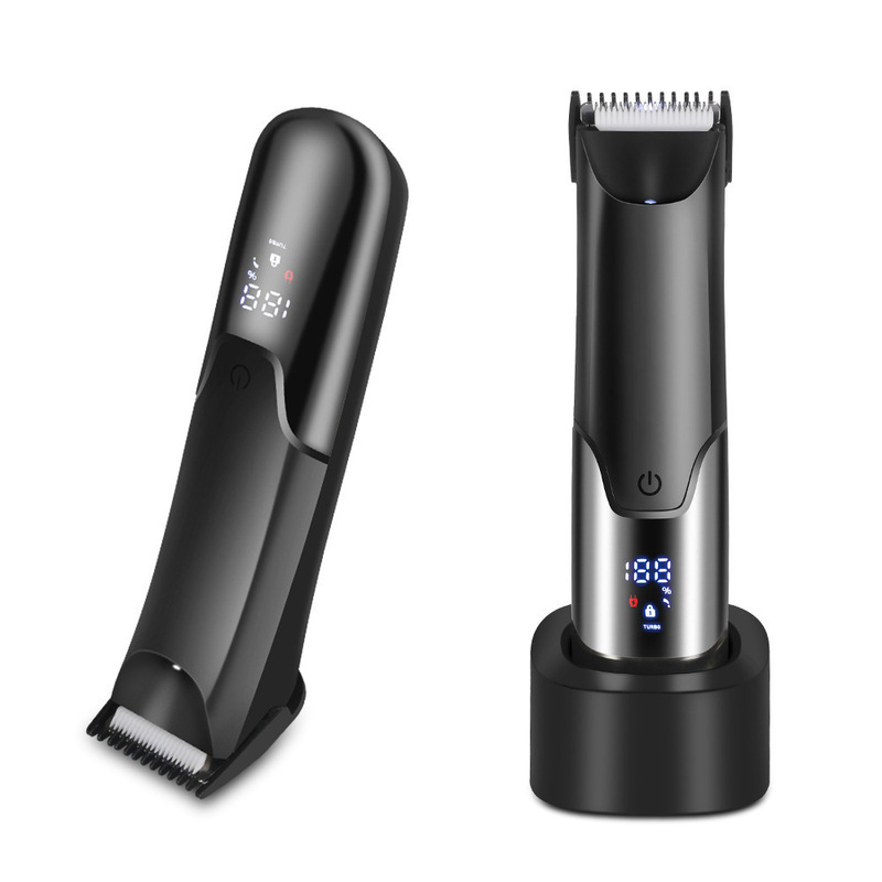 アマゾンクロスボーダーlcd液晶デジタル家庭用毛剃り器充電式プライベートカット男性電気理髪器|undefined