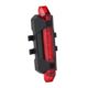 In stock wholesale bicycle taillight warning light USB charging night riding warning taillight outdoor riding equipment