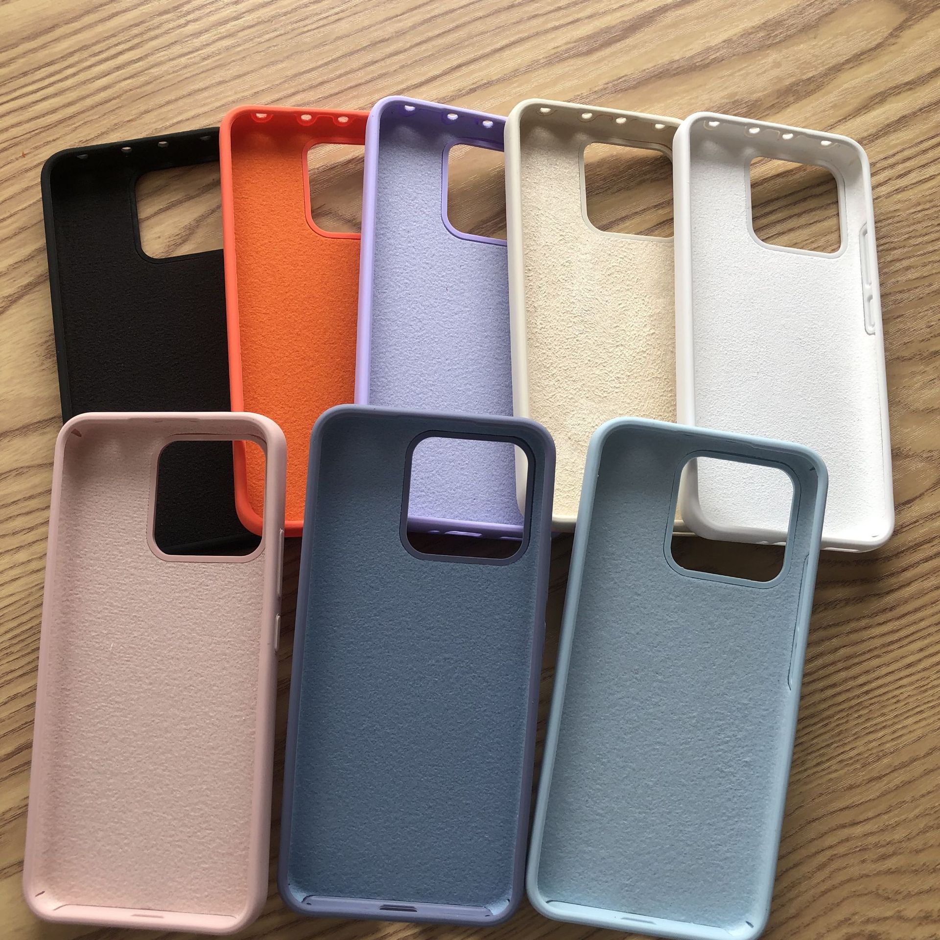 Liquid Silicone Phone Case for Xiaomi 14 Red Rice K60pro Silicone Protective Case for Xiaomi 13 Drop-resistant Full Covering Case
