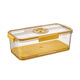 7006 Chronograph Preservation Box Yellow Medium Long