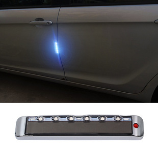 New solar anti-static anti-collision light LED multi-function warning light anti-static door side glue