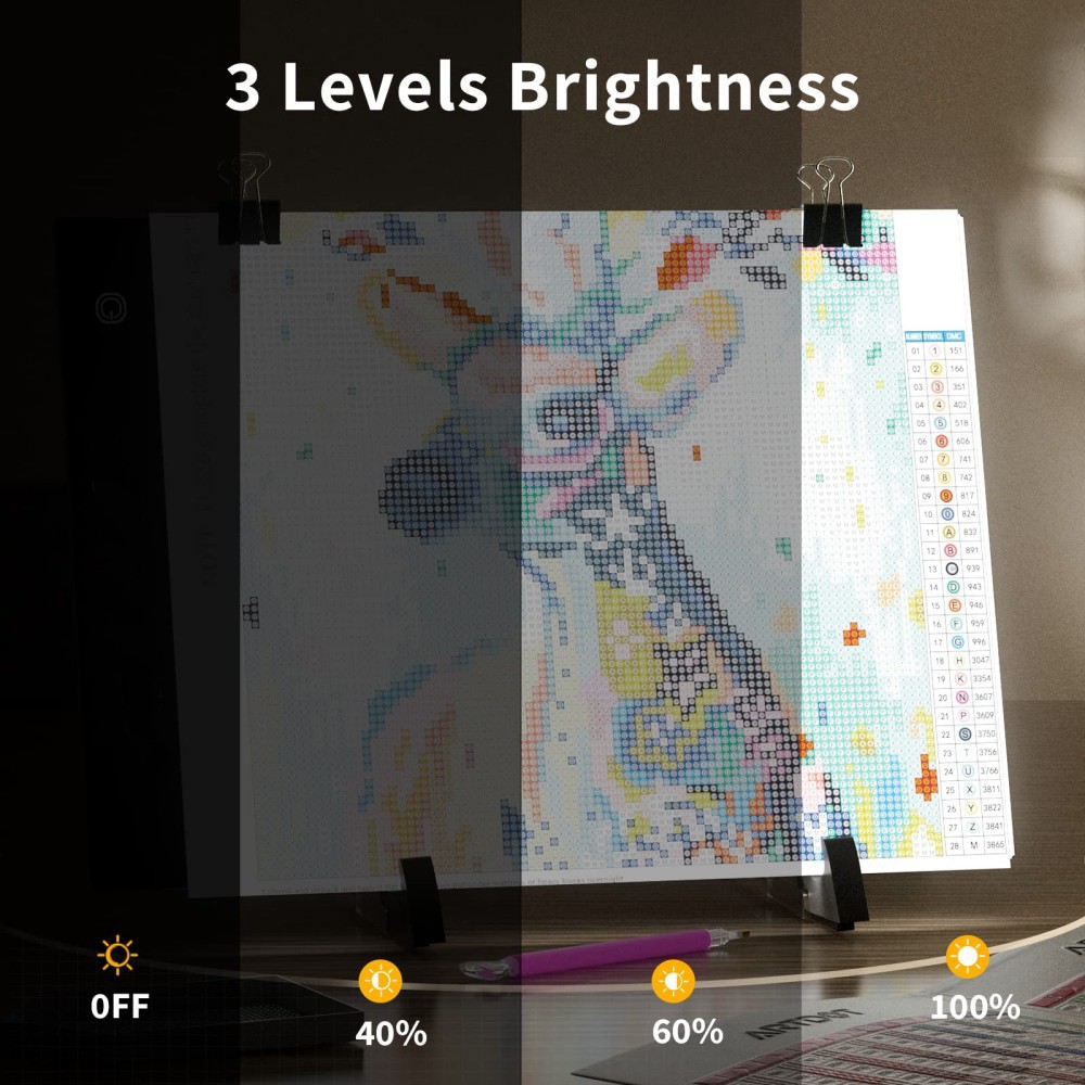 Factory direct supply A3A4A5 copy table LED calligraphy and painting animation painting board copy transcription table drawing board led copy table