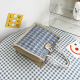 Style one houndstooth Blue