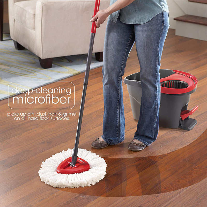 Adapted to vileda o-cedar triangle plate rotating mop head fiber replacement cotton head mop accessories