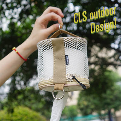 CLS outdoor camping tissue drawer hanging Home portable roll paper storage bag car portable paper tube bag storage box