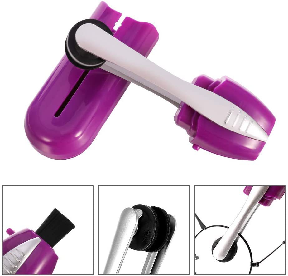 Eye cleaning brush CarbonKlean convenient double-sided glasses wipe multi-color glasses cleaner maintenance wiper