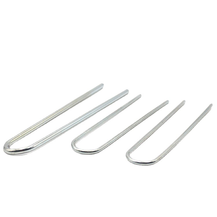 Anti-grass cloth gardening U-shaped ground nail U-shaped subway/aluminum nail tent accessories tent ground nail