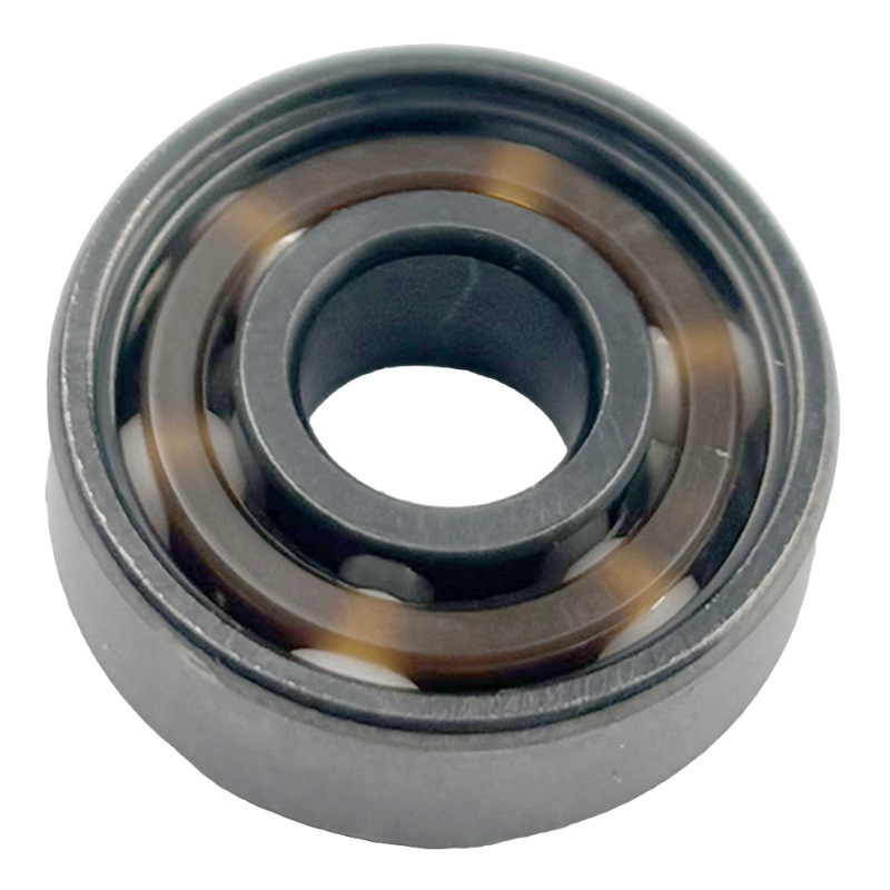 Ceramic bearing BSB roller skates SPEED-11 iron box white pottery 608 bearing SPEED ultra-fast custom printing