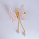 White Pearl Butterfly (Tassel)