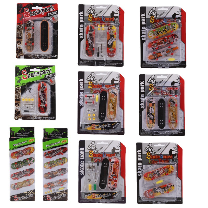 Mini Alloy Finger Scooter Tool Assembly Set Model Creative New Strange Children's Toys Amazon