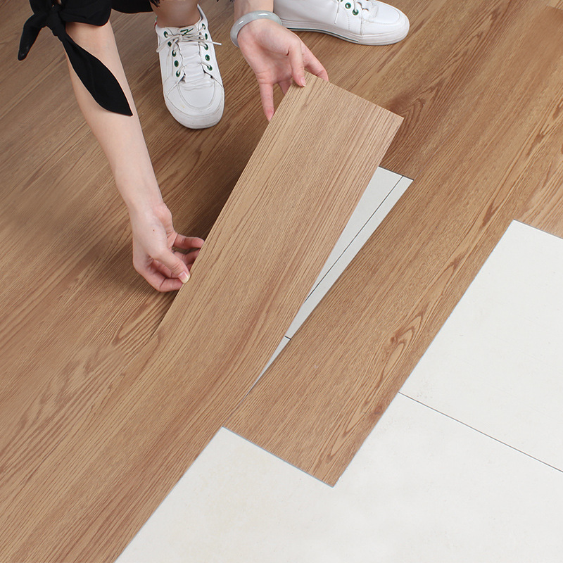 Cross-border generation hair self-adhesive floor SXP self-adhesive wall stickers dado simple installation good cleaning blank renovation