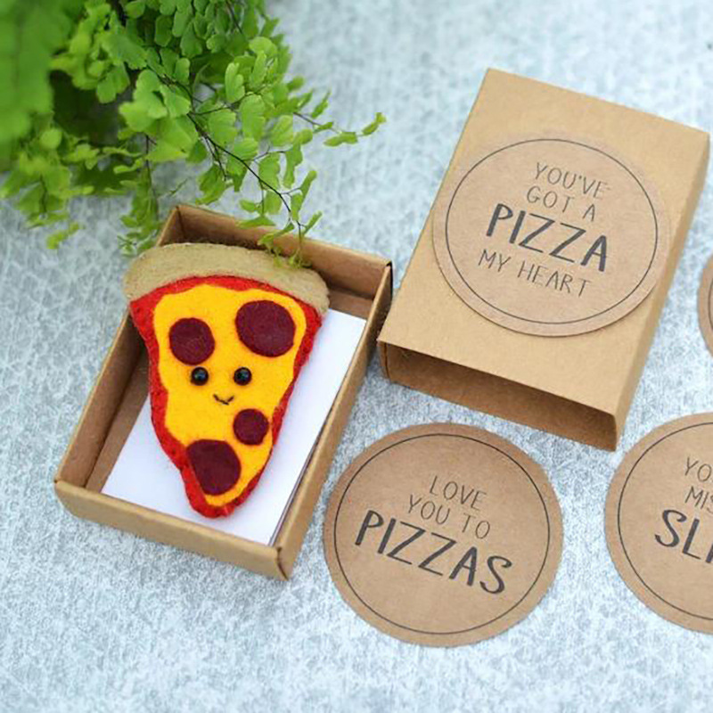 Amazon hot new mini PIZZAS small gift creative cute pizza friendship gift set