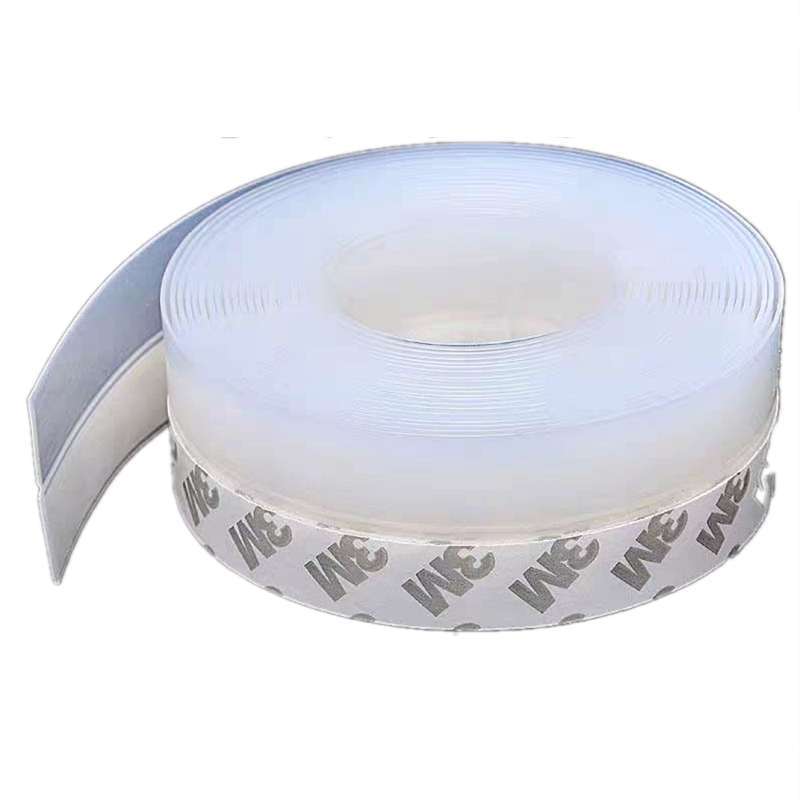 Door seam self-adhesive strip color rubber strip door and window glass door door bottom seam sealing strip dust-proof and wind-proof sound insulation strip