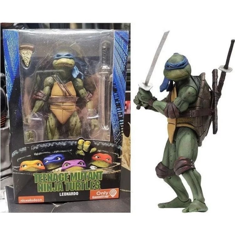 ニンジャタートルズネカ1990映画版tmnt限定モデル可动人形フィギュア箱入りフィギュア|undefined