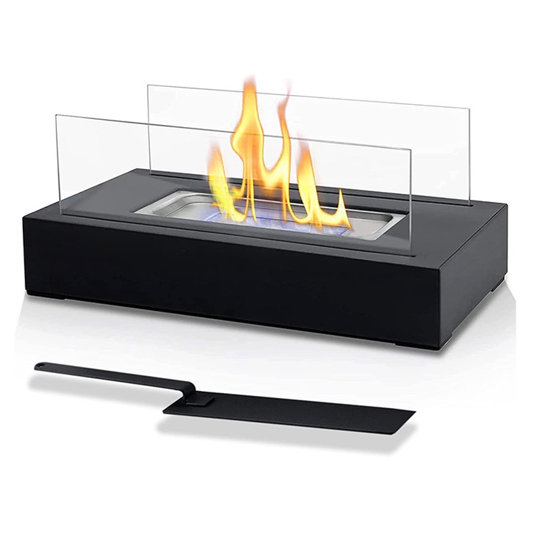 Cross-border hot-selling desktop fireplace lamp flame heater portable outdoor metal stove alcohol fireplace lamp