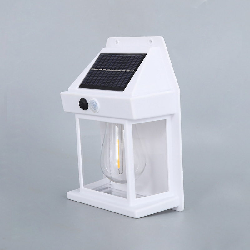 Solar outdoor wall lamp outdoor led exterior wall lamp simple courtyard garden waterproof home corridor lamp