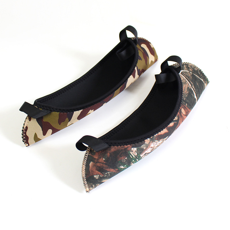 Neoprene Outdoor Shotgun Sight Case Dustproof Hunting Diving Material Camouflage Rifle Sight Case