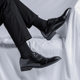 Three-connector men's leather shoes business casual dress men's shoes British suit shoes men's groom wedding shoes 8038-R