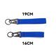 Cross-border e-commerce car personalized braided belt without standard chicklemouth buckle multifunctional mountaineering key chain in stock wholesale