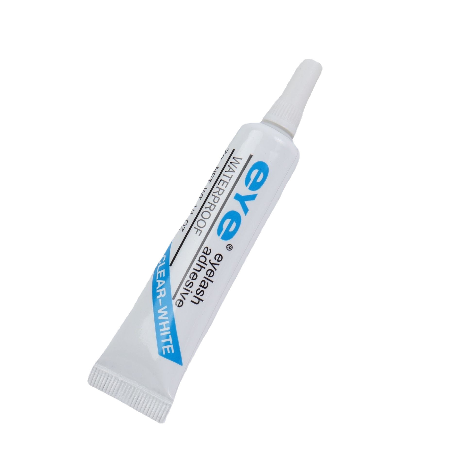 Factory wholesale eye false eyelash glue 7g plus tweezers two-piece seamless quick-drying disposable false eyelash glue