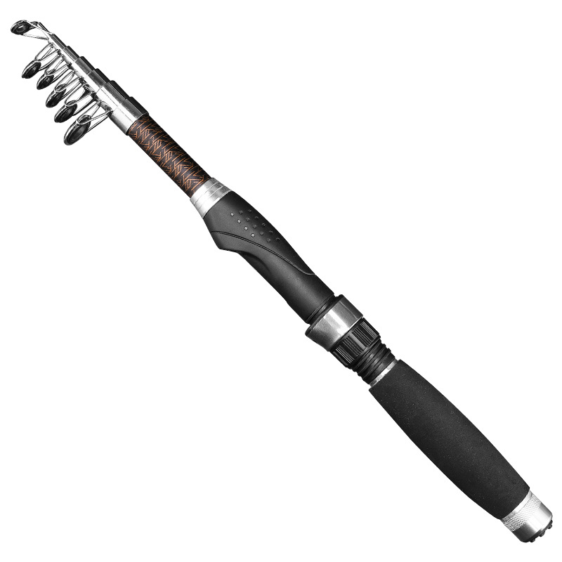 Short Section Sea Rod Mini Small Sea Rod Fiberglass Sea Rod Set Portable Xiaojiang Rod Shrink Fishing Rod Pocket Fishing Rod