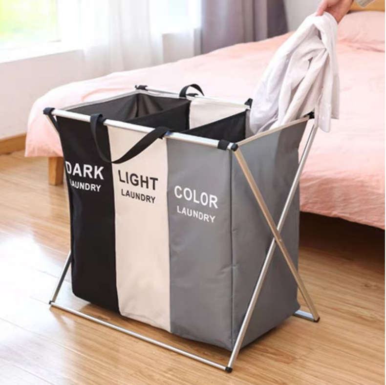 Factory spot wholesale large classification dirty clothes basket folding laundry basket storage a large number of preferential