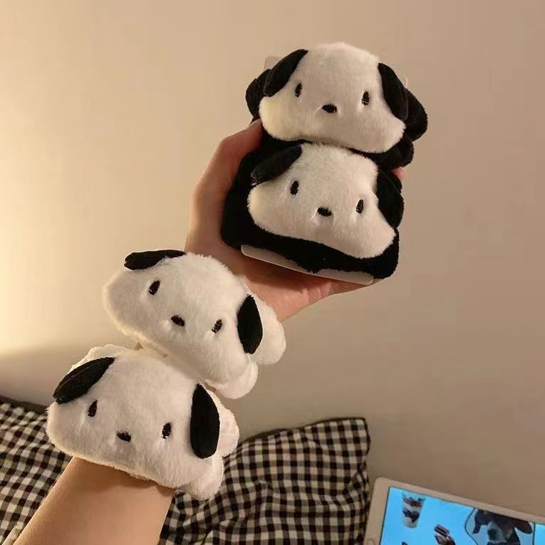 卡通帕恰狗可愛洗臉手腕帶洗漱防濕袖口防水神器兒童吸水手環發圈