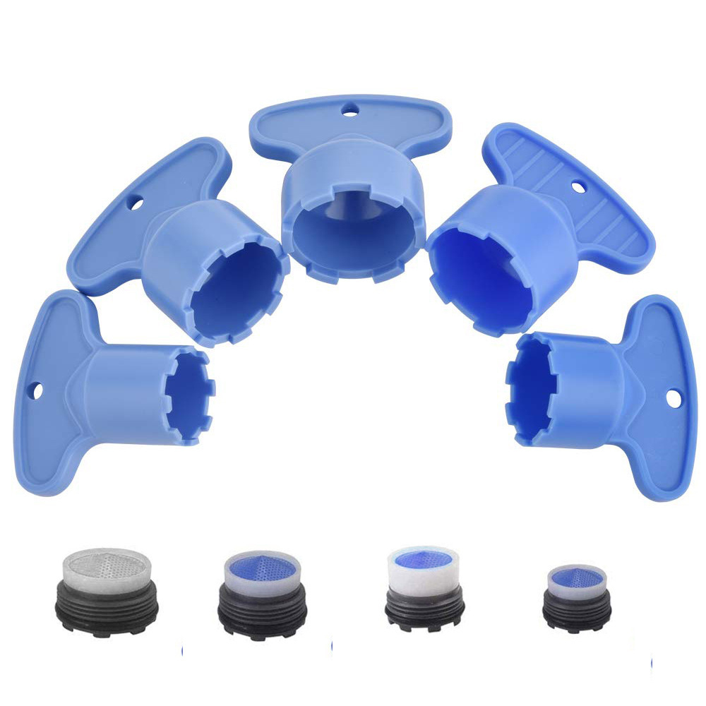 Faucet withdrawal nozzle bubbler built-in spout filter screen bubbler wrench accessories