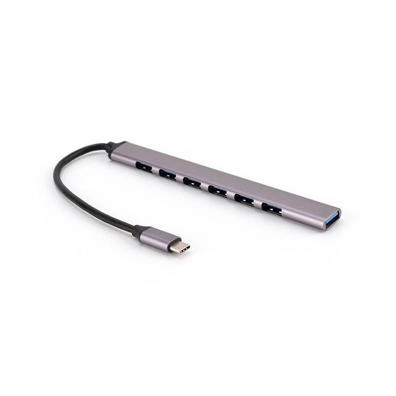 7-портовый концентратор USB3.0HUB 3,0 со скоростью и 6-портовая линия продольной резки алюминиевого сплава 2.0USB