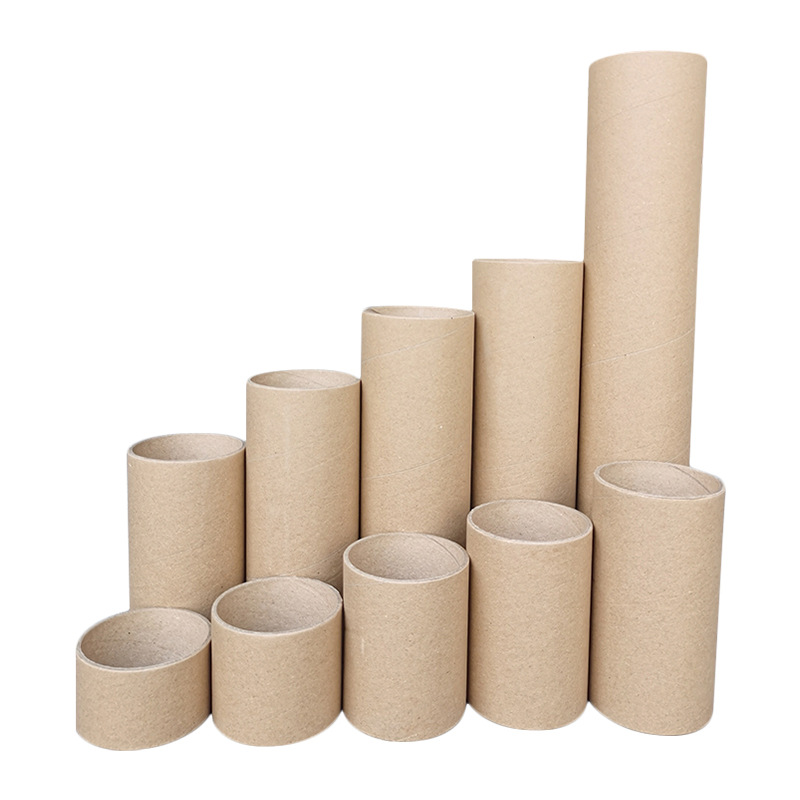 Kraft Paper Tube Paper Tube Round Poster Tube Express Paper Tube Express Transport Packaging Cat Climbing Rack Handmade Paper Tube