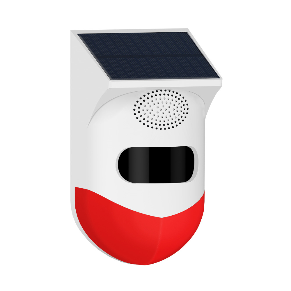 Solar Voice Prompter Infrared Alarm Outdoor Sound and Light Alarm Custom Voice Announcer