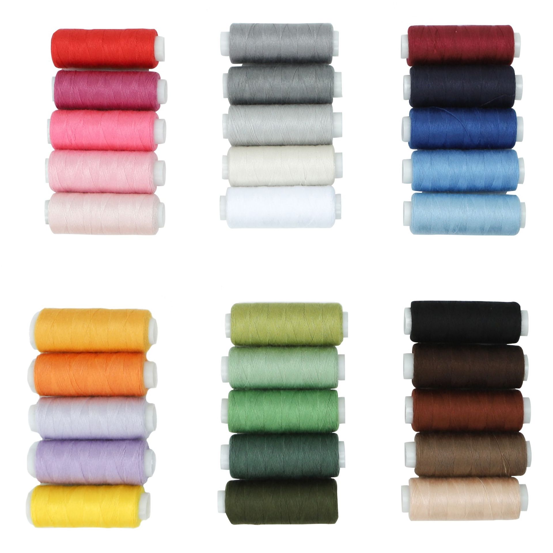 200 m 30 color SEWING thread 402 polyester thread small thread household SEWING KIT