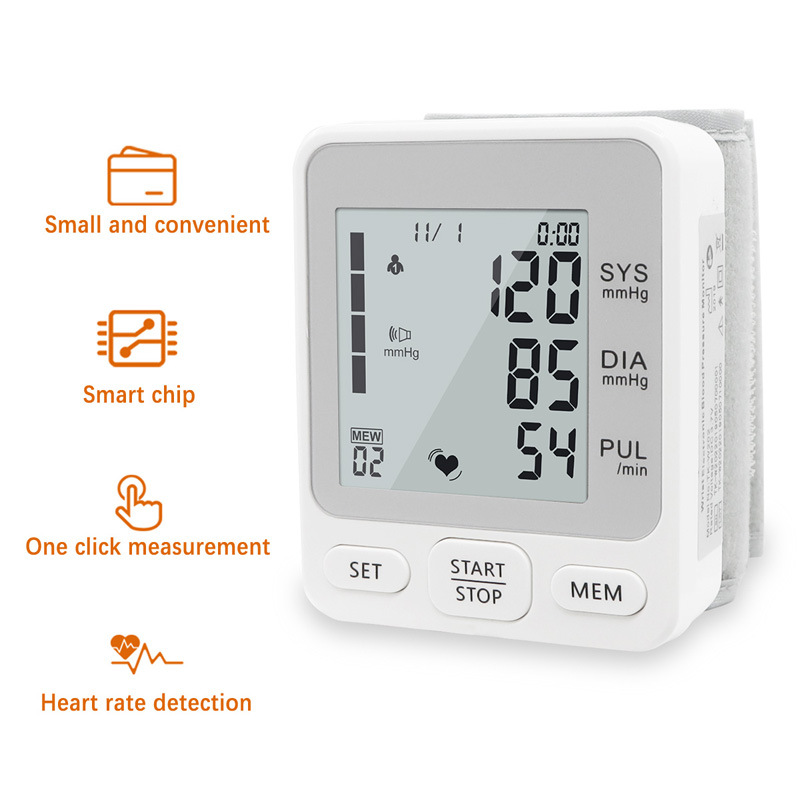 Huaishengtang Electronic Sphygmomanometer Home Wrist Voice Electronic Blood Pressure Meter Automatic Blood Pressure Meter Genuine