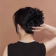 Black Petal Feather Clamp