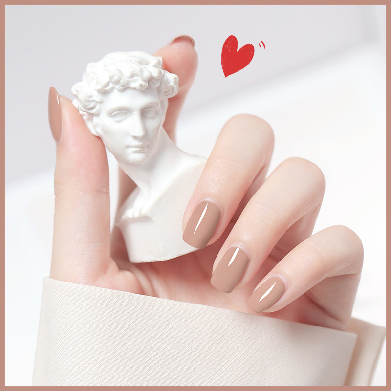 The new water-based non-baking nail polish can tear pull long-lasting quick drying no smell student nail polish wholesale Nail Polish shop