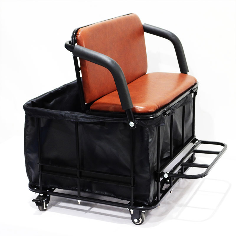 Tricycle multi-function seat pull cart detachable tricycle child seat basket storage basket takeaway basket