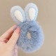 2# rabbit ear hair ring-blue