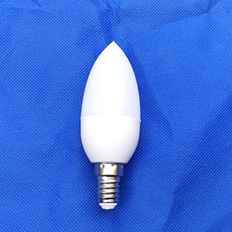 led bulb energy saving super bright e14 small screw candle lamp Edison crystal chandelier light source 3w sharp bulb pull tail lamp